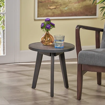 Streamdale Marina Acacia Wood Tripod Side Table