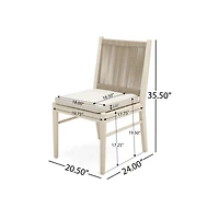 Cordoba Kd Dining Chair Set (Set Of 2)