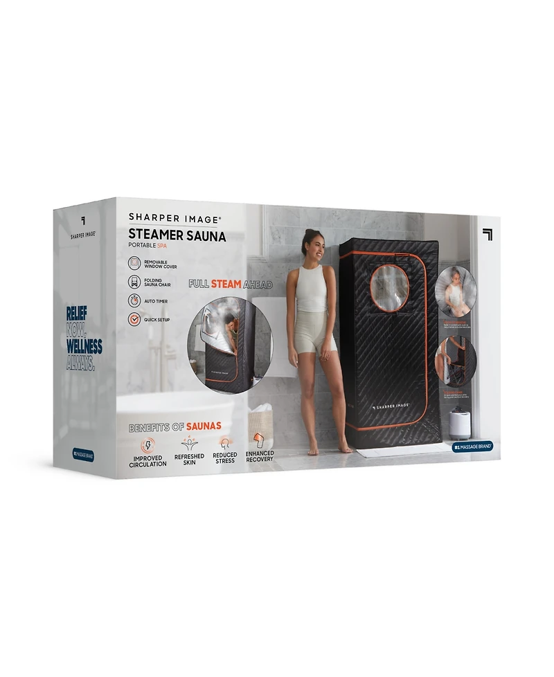 Sharper Image Steamer Sauna Portable Spa