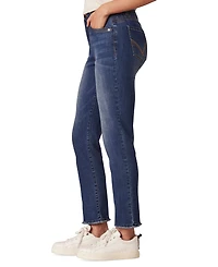 Democracy Petite "Ab"solution High-Rise Slim-Straight Jeans