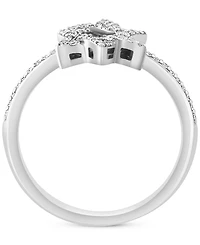 Effy Diamond Star of David Ring (1/4 ct. t.w.) in 14k White Gold