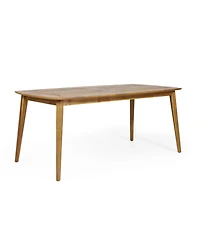 Streamdale Furniture Acacia Wood Dining Table, 71" Wide