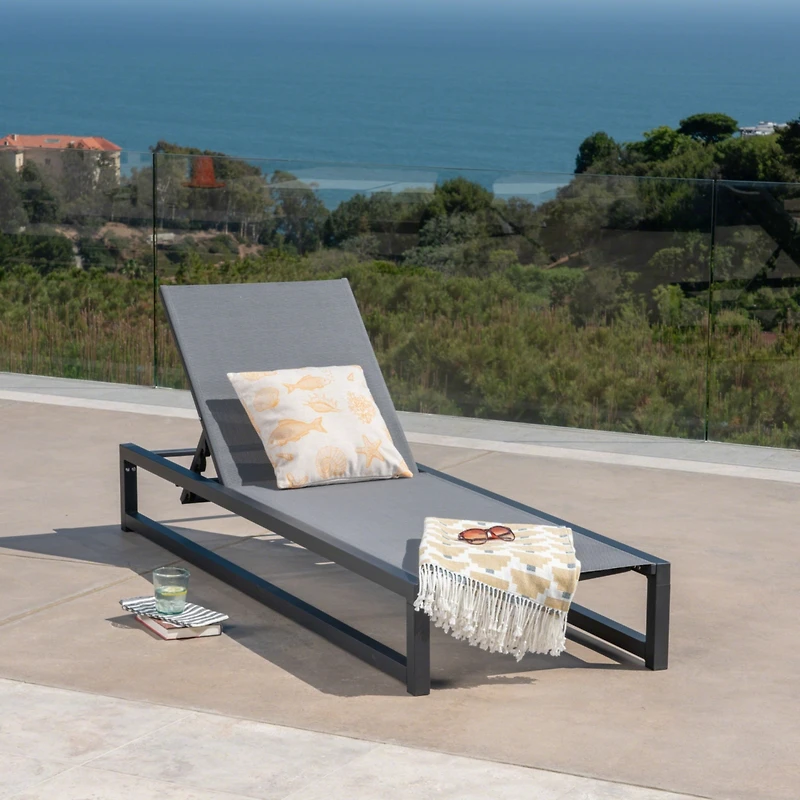 Streamdale Furniture Adjustable Chaise Lounge For Outdoor Relaxation