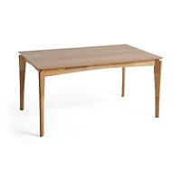 Streamdale Furniture Mid-Century Modern 6-Seater Dining Table