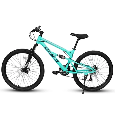 Streamdale Furniture 26" Aluminum Mountain Bike with 21-Speeds, Shock Absorption, and Disc Brakes
