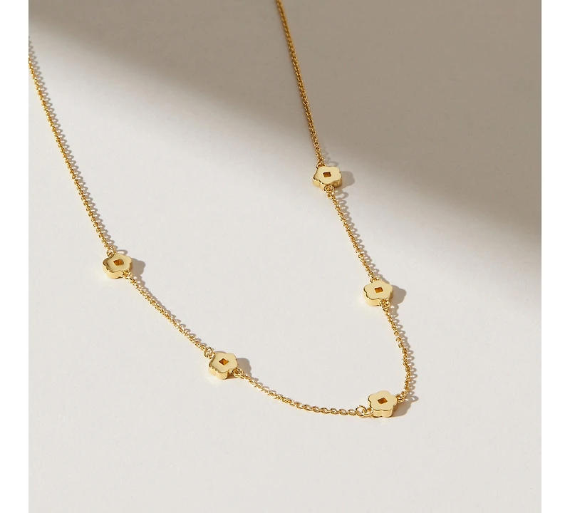 Ana Luisa Flower Station Necklace - Rowena Necklace
