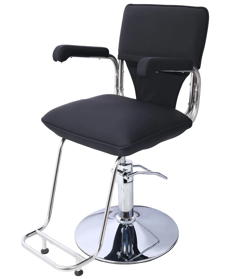Simplie Fun Heavy-Duty Salon Chair with Barber Cape