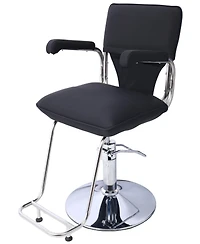 Simplie Fun Heavy-Duty Salon Chair with Barber Cape