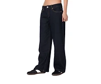 Edikted Women's Raelynn Washed Low Rise Jeans