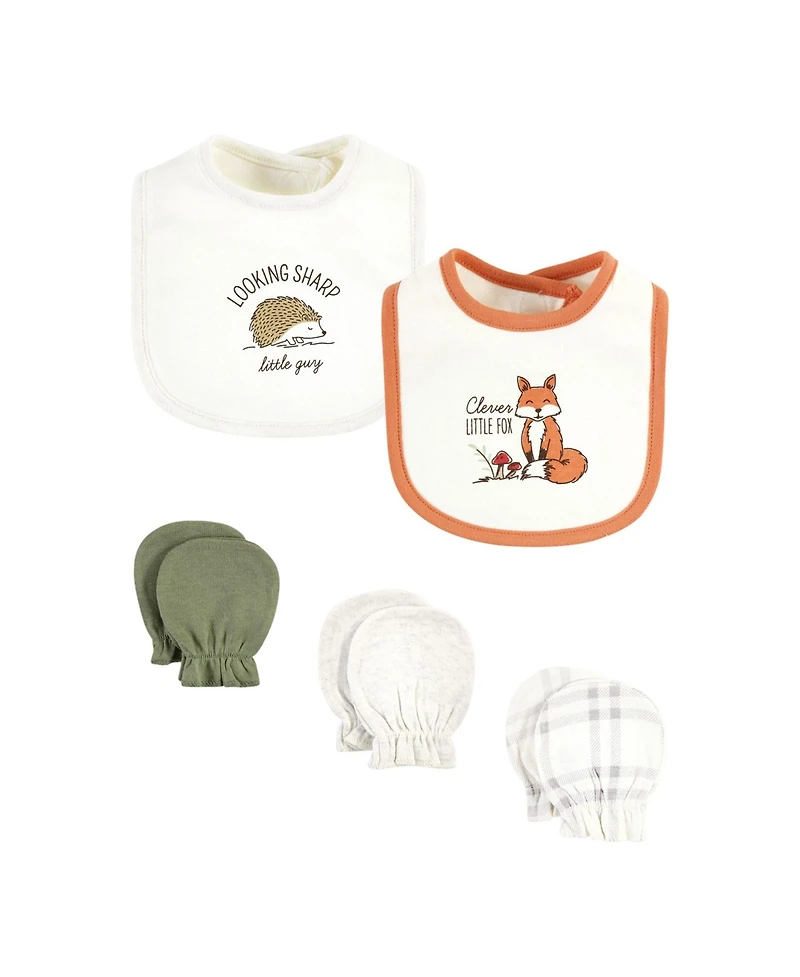 Hudson Baby Baby Boys Hudson Layette Starter Set 25pc, Forest Animals, 0-6 Months
