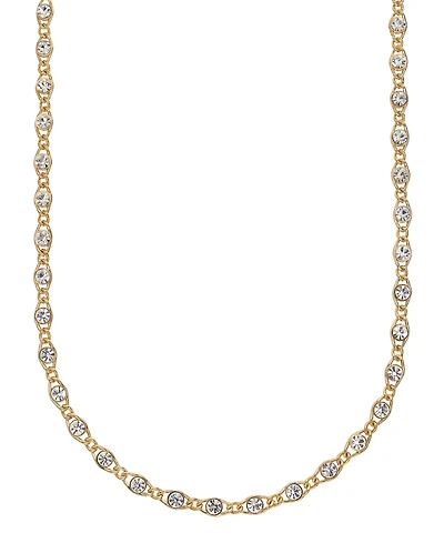 And Now This Clear Crystal Strand Necklace