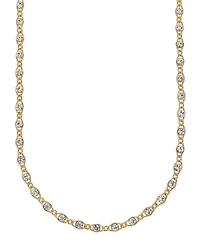 And Now This Clear Crystal Strand Necklace