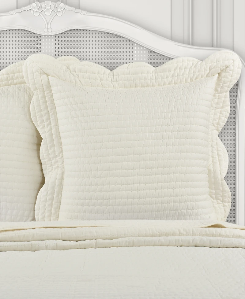 Piper Wright Amherst Quilted Sham, Euro