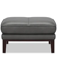 Kettner 32" Leather Ottoman, Created for Macy's
