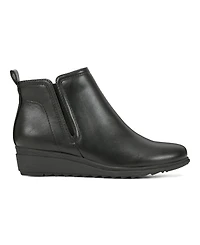 Easy Spirit Women's Yuna Round Toe Casual Wedge Booties