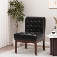 Streamdale Contemporary Waffle-Stitched Upholstered Accent Chair