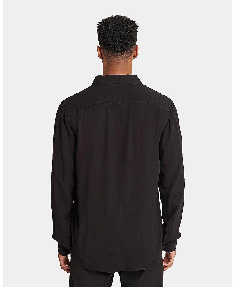Xxiii Mens Crete Long Sleeve Button Up Shirt