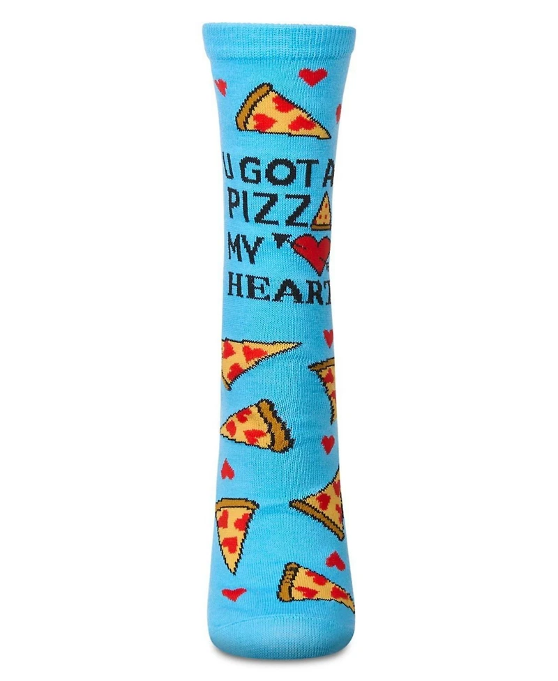U Gotta Pizza My Heart Greeting Card Socks