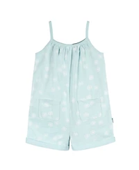 Gerber Baby Girls Sleeveless Romper Jumpsuit, 2 Pack