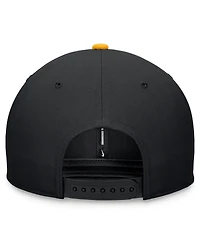 Nike Men's Black/Gold Pittsburgh Pirates Evergreen Two-Tone Snapback Hat
