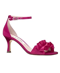 Nina Women's Lisa Mid Heel with Ruffle Sandal