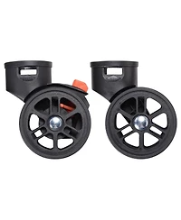 Byootique Set of 4 Swivel Replacement Wheel Caster with Locking Brake 360 Degree Rotate Caster for Makeup Case