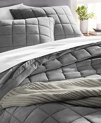 Last Act! Oake Cloud Channel Throw, 50" x 60", Exclusively at Macy's