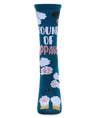 Round Of Appaws Greeting Card Crew Socks