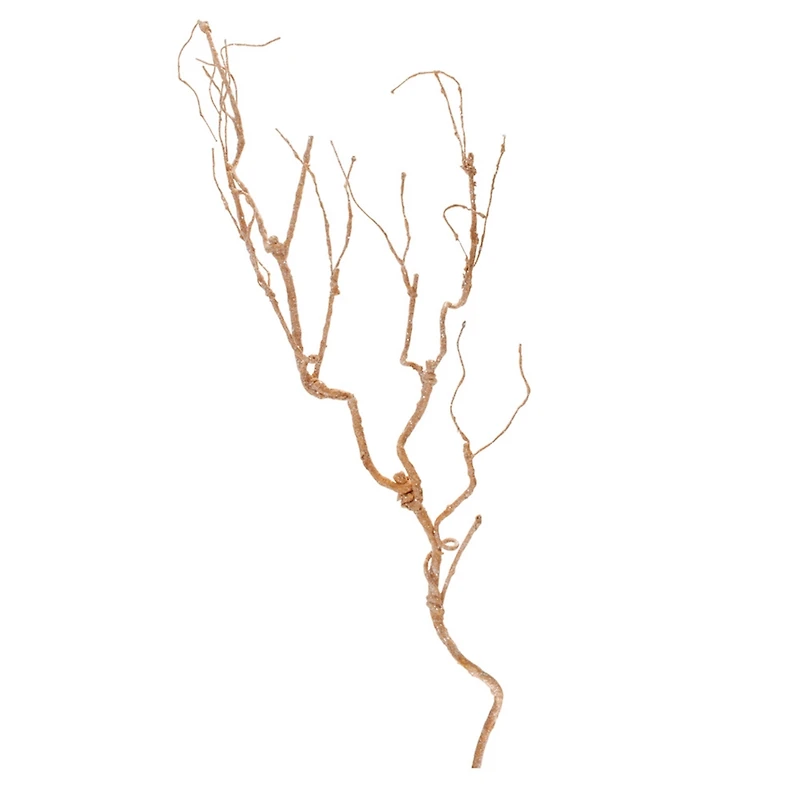 Set of 6 Glitter Branches for Festive Decoration