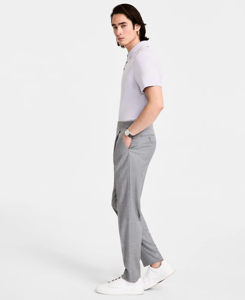 Calvin Klein Men's Slim-Fit Wool Dress Pants