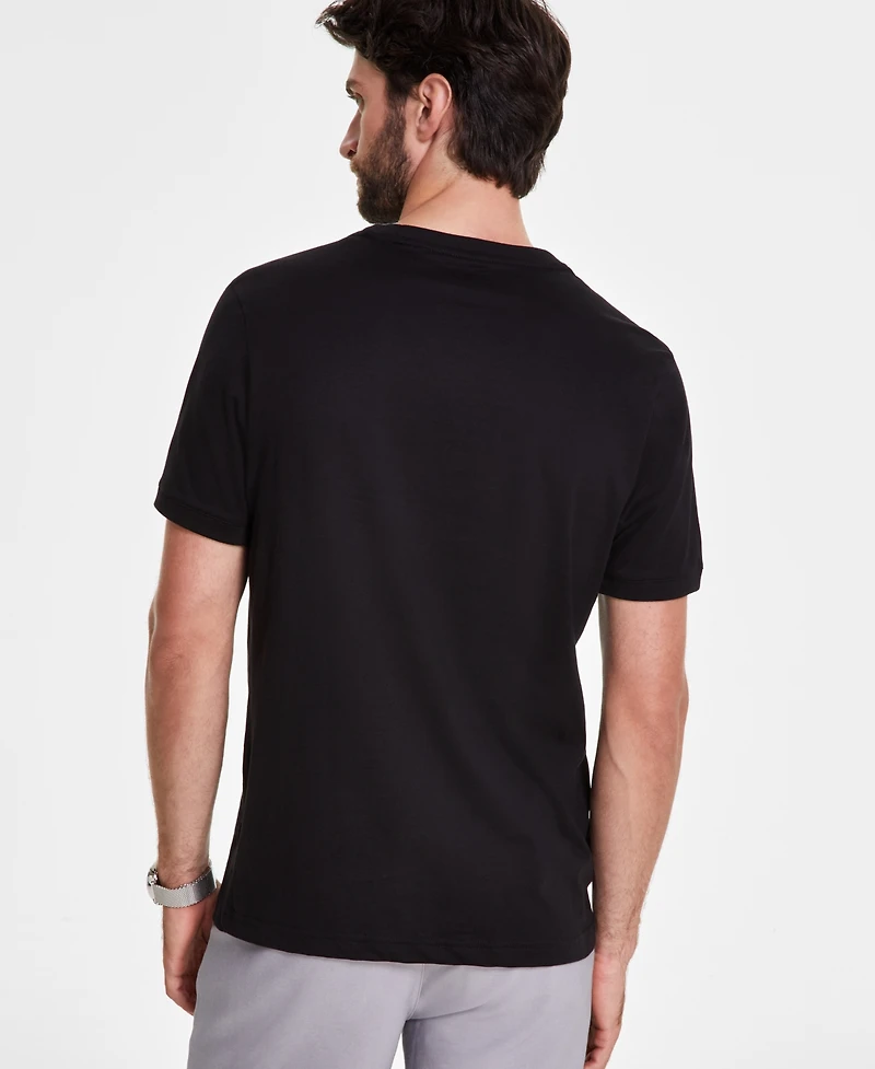 Alfani Men's Mercerized Cotton Short Sleeve Crewneck T-Shirt, Created for Macy's