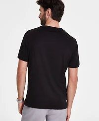 Alfani Men's Mercerized Cotton Short Sleeve Crewneck T-Shirt, Created for Macy's