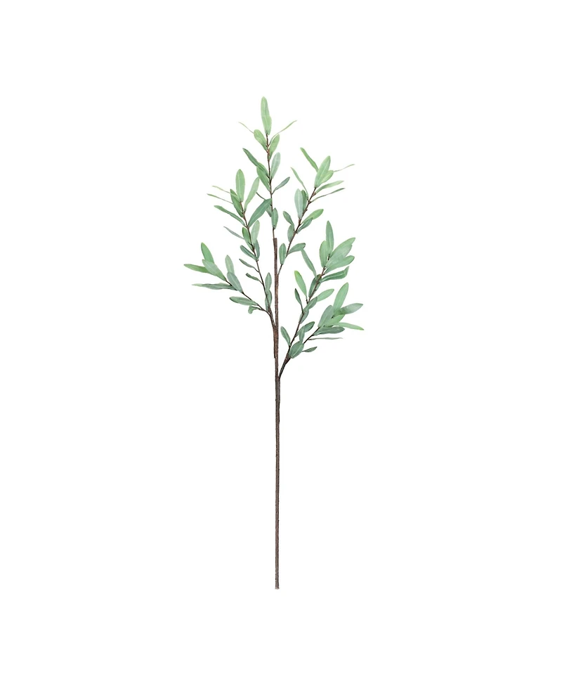 Set of 2 Olive Leaf Branches – 39" Polyester Greenery for Home Decor