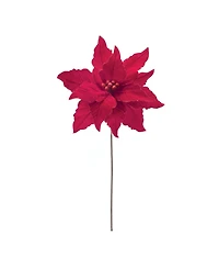 Slickblue Set of 2 Poinsettia Stems for Holiday Arrangements