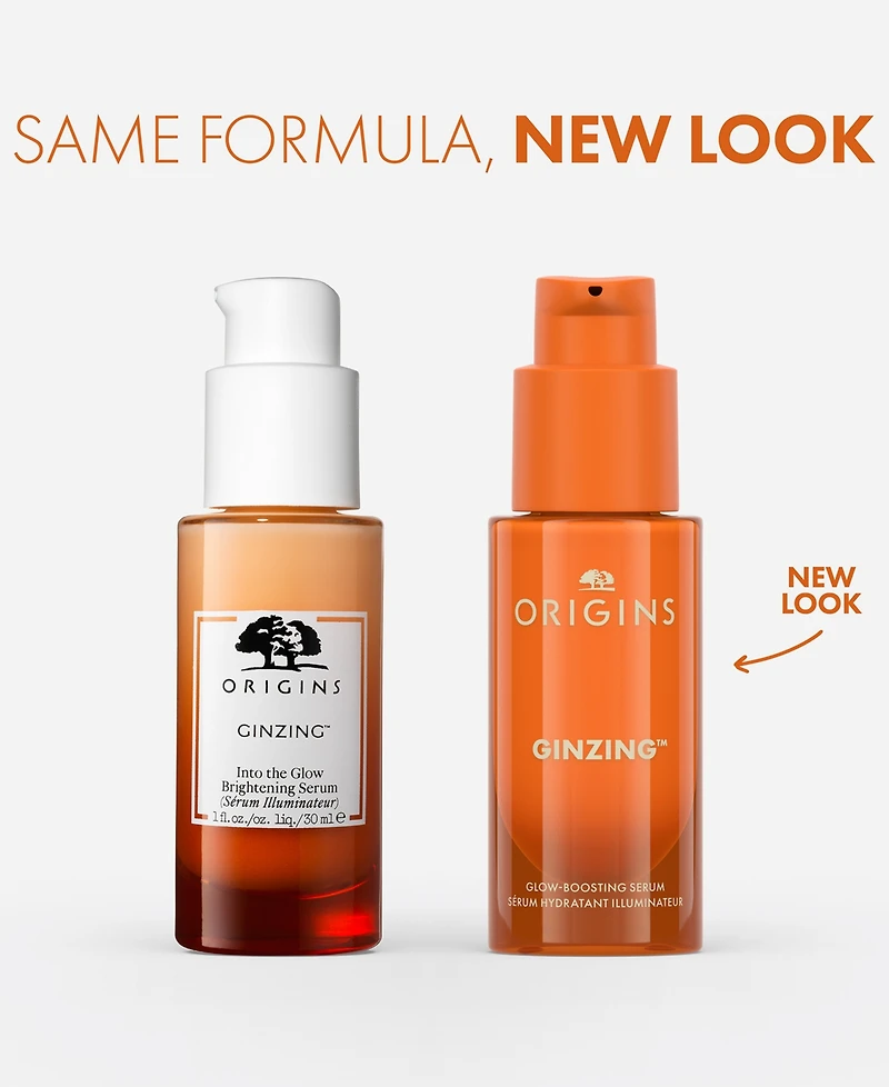 GinZing Glow-Boosting Brightening Serum with Vitamin C, 1 oz.