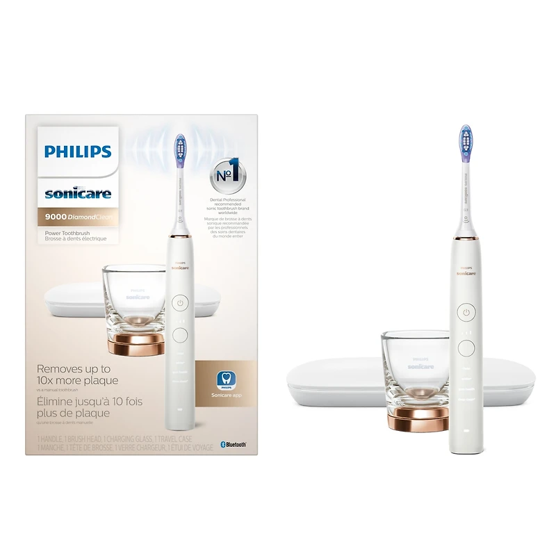 Philips Sonicare Rose Gold DiamondClean 9000