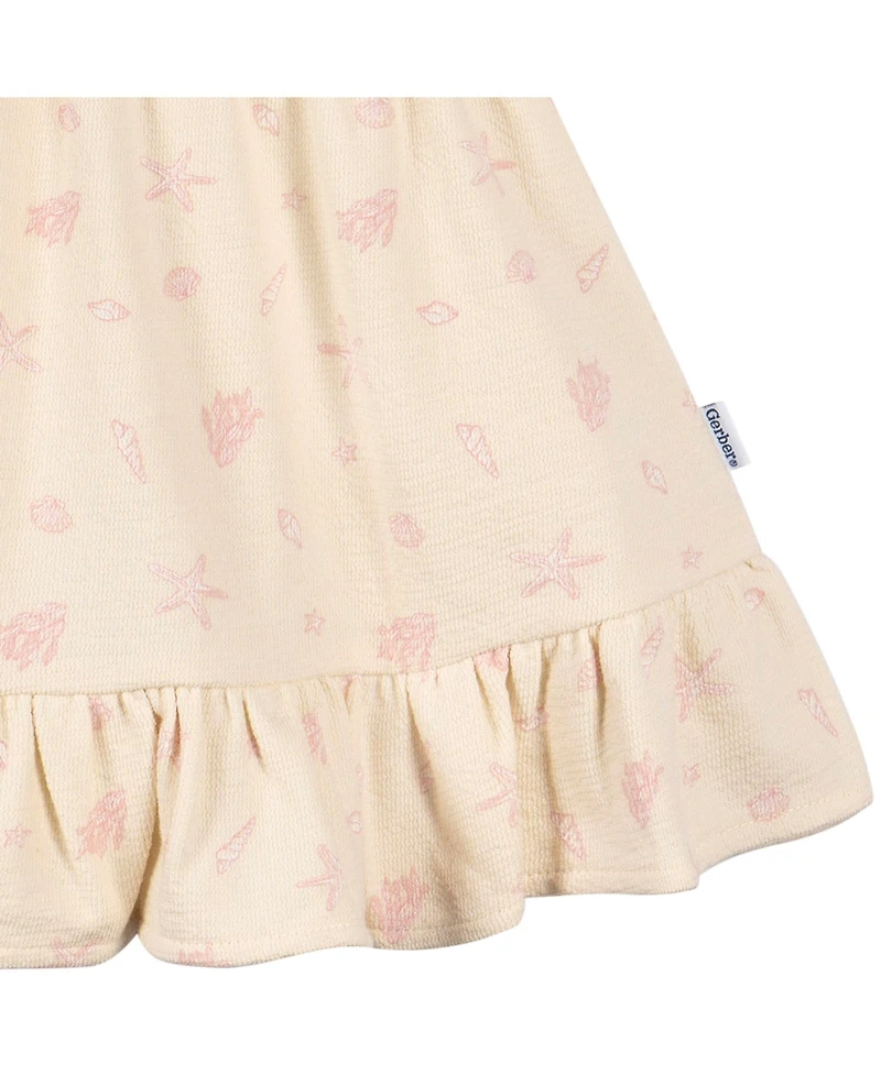Gerber Toddler Girls Short Sleeve Dress