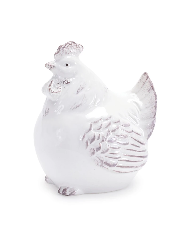 Slickblue Chicken Figurine Set of 6 Charming Farmhouse Decor for Your Home