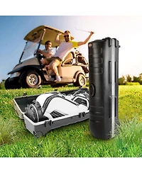 Skb Cases Ata Staff Pro Xl Hard Plastic Storage Wheeled Cart Golf Travel Case