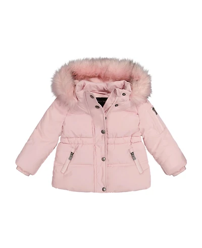 S Rothschild & Co Baby Girls Hooded Parka Jacket