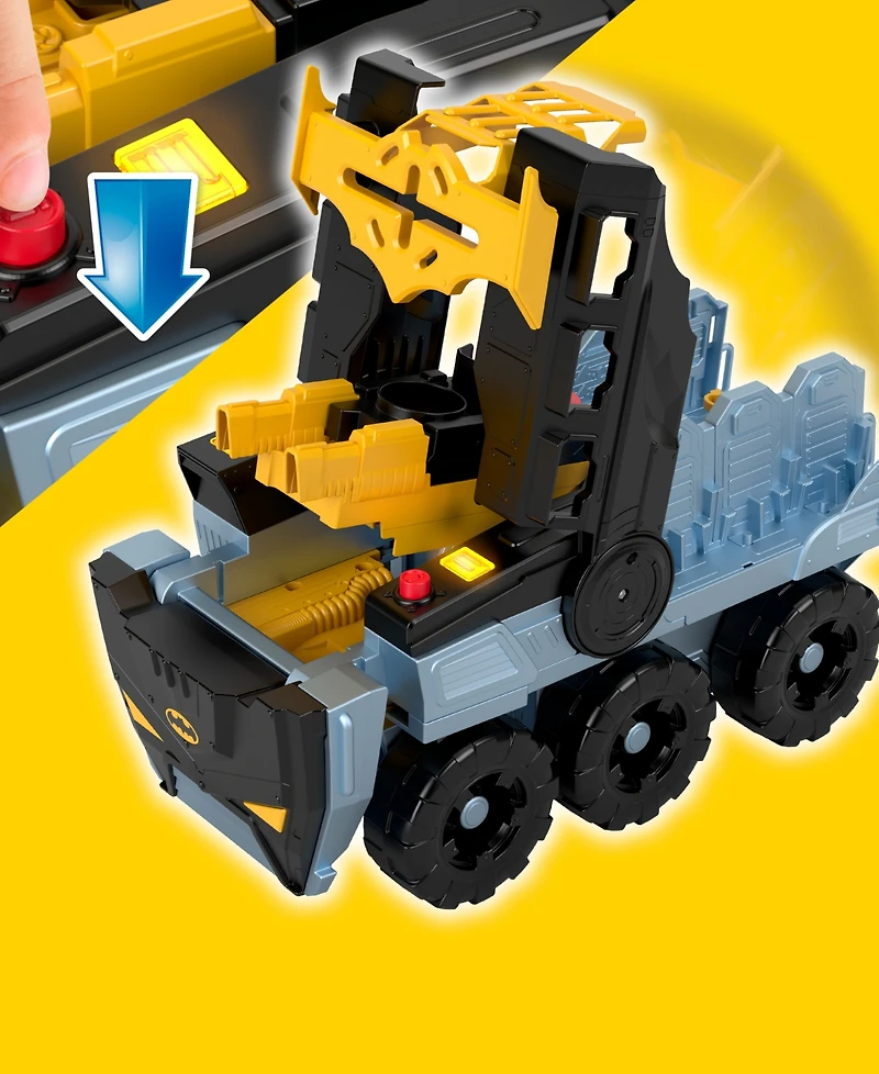 Imaginext Dc Super Friends Bat-Tank with Batman Figure, Lights Sounds