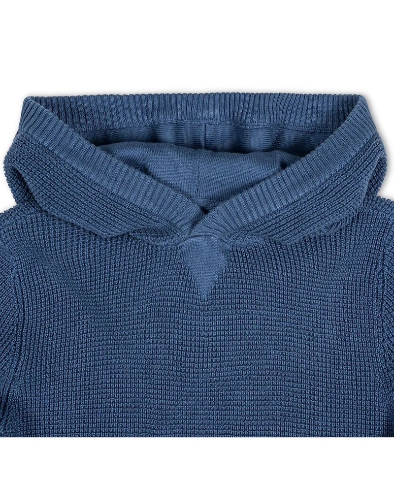 Hope & Henry Baby Boys Organic Long Sleeve Kanga Sweater Hoodie