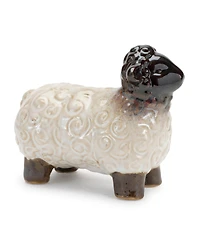 Slickblue Sheep Figurine Set of 6 Charming Farmhouse Decor for Your Home