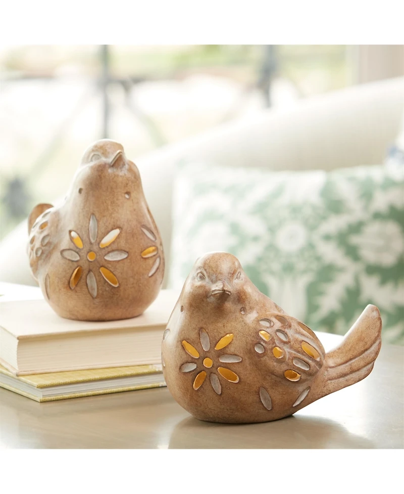 Slickblue Led Bird Light Set of 2 Beautiful Illuminated Decor for Any Space