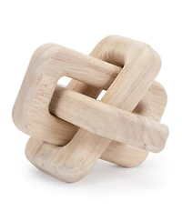 Slickblue Square Linked Decorative Accents Modern Home Decor Element (Set of 3)