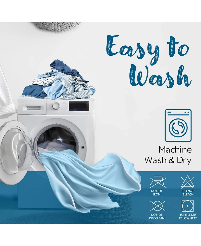 Guardmax King Size Waterproof Pillow Protector with Zipper (4 Pack)