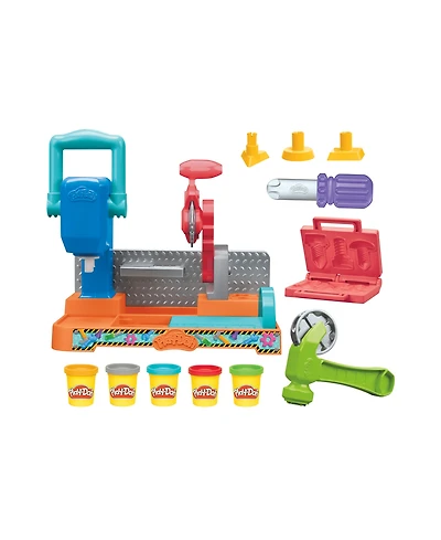 Play-Doh Stamp Saw Tool Bench