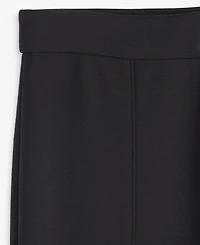 On 34th Women's Pintucked-Seam Ponte-Knit Flare Pants, Created for Macy's