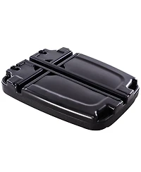 Skonyon 60L Plastic Weighted Fill Water Sand Wheel Patio Umbrella Base
