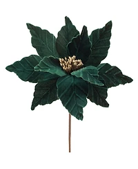 Slickblue Set of 6 Poinsettia Stems – Ideal for Holiday Floral Arrangements and Festive Decor